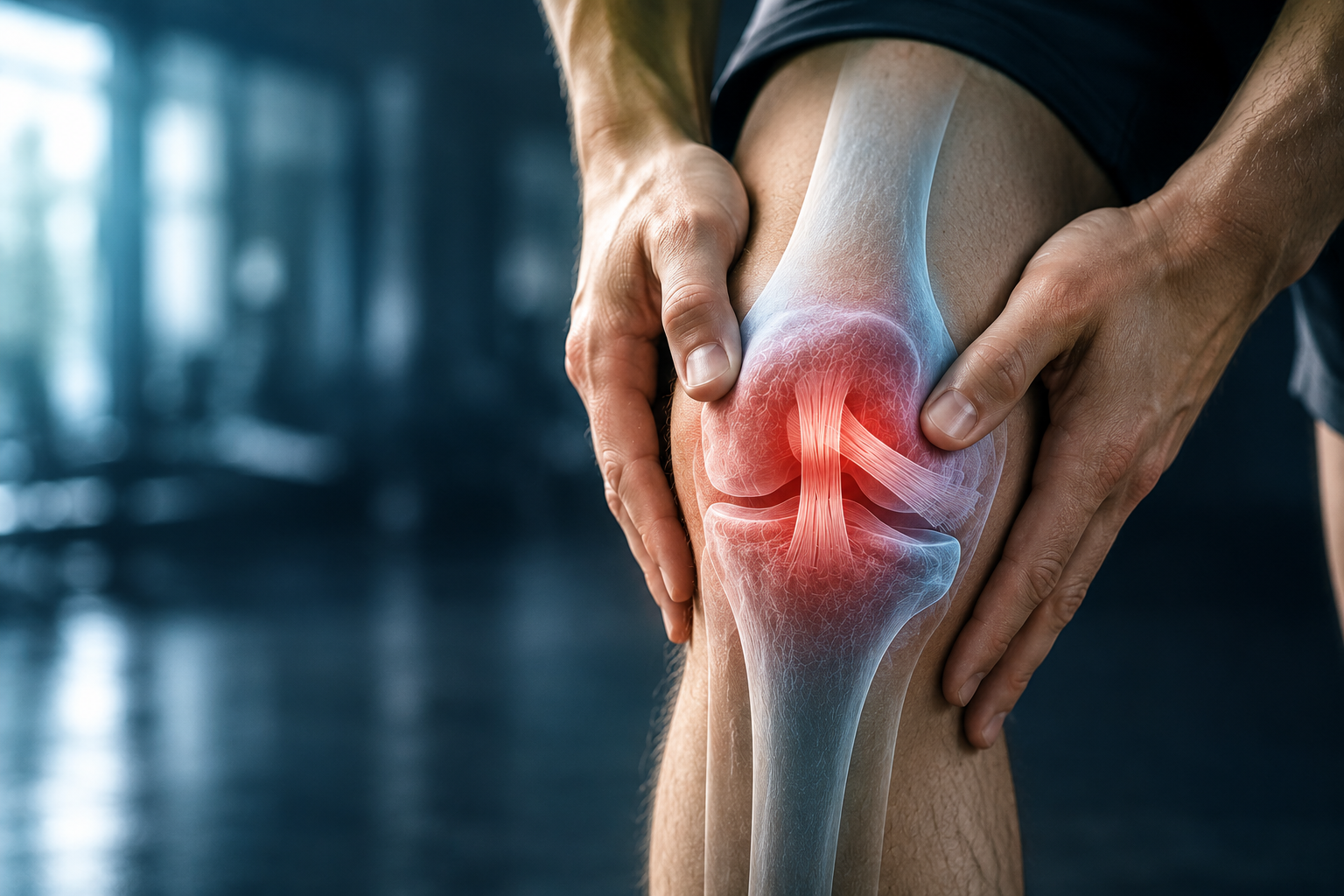Dor no Joelho com Lesão Ligamentar